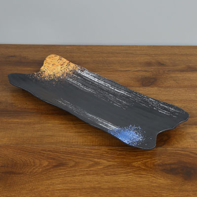 İyi bir fiyat. Restoran Otel Taklit Melamin Meze Dikdörtgen Tabaklar Gıda Sınıfı çevrimiçi