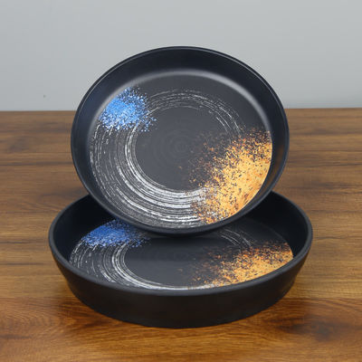 İyi bir fiyat. Melamin Yuvarlak Saplı Derin Salata Kasesi Mat Derin Melamin Tabaklar çevrimiçi