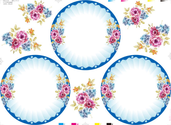 İyi bir fiyat. Dekoratif melamin kağıdı yemek takımları için Melamin tabakları için Melmaine Decal Kağıdı çevrimiçi