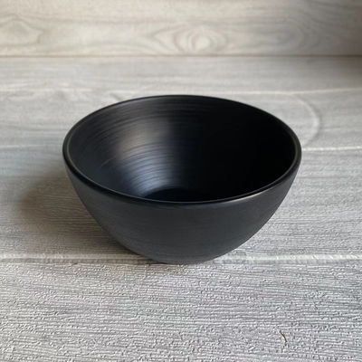 İyi bir fiyat. Siyah Melamine kase % 100 Gıda sınıfı özelleştirilebilir logo çevrimiçi