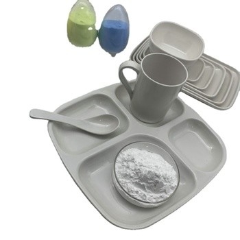İyi bir fiyat. Plastic Raw Material Melamine Powder For Melamine Formaldehyde Resin çevrimiçi