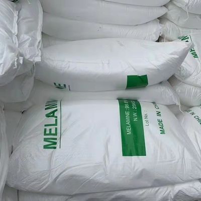 İyi bir fiyat. Endüstriyel Sınıf% 99.8 Tripolicyanamide / Melamin Beyaz Kristal Toz çevrimiçi