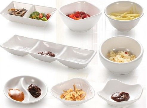 İyi bir fiyat. Özel Beyaz Renkli Melamine Masa Cihazları Ramen için Büyük Plastik Mutfak Hizmet Kaseleri çevrimiçi