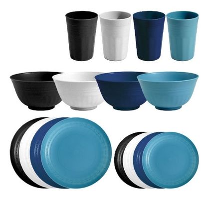 İyi bir fiyat. Özel Renkli Melamine Masa Cihazları Büyük Plastik Mutfak Hizmet Kâseleri çevrimiçi
