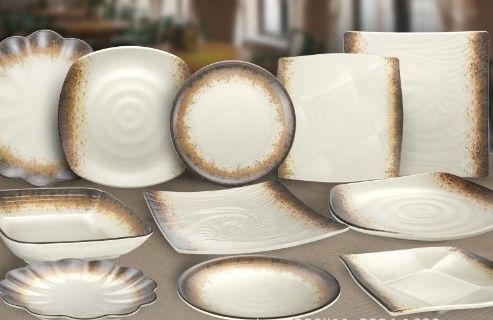İyi bir fiyat. Özel Beyaz Renkli Melamine Masa Tabakları Büyük Plastik Otel Hizmet Tabakları. çevrimiçi