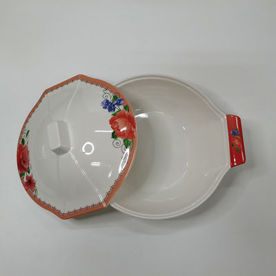 Melamine Kalıplama Bileşik Tozu Özel MMC Beyaz Melamine Masa Cihazları Seti Zehirli Suya Dayanmaz