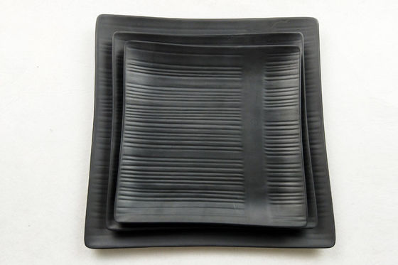 İyi bir fiyat. Toptan Kırılmaz Siyah Mat Melamin Kase - Çizilmeye Dayanıklı Kore Tarzı Yemek Takımı çevrimiçi