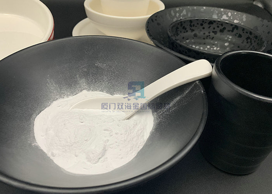 İyi bir fiyat. İmitasyon Seramik Yemek İçin Plastik Melamin Hammaddesi Melamin Cam Tozu çevrimiçi