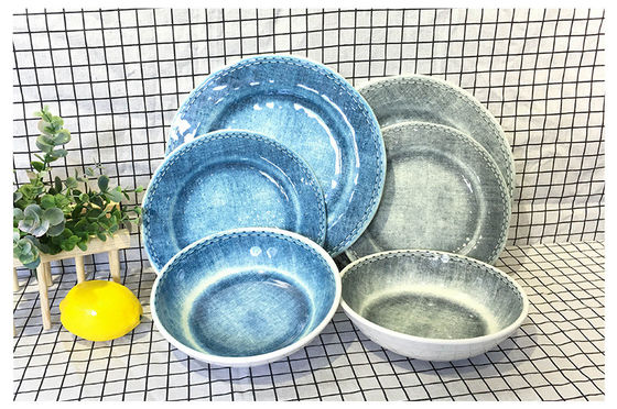 İyi bir fiyat. Sıcak Satış Gıda Sınıfı Kırılmaz Isıya Dayanıklı Melamin Yemek Takımları ve Otel ve Restoranlar için Tabaklar çevrimiçi