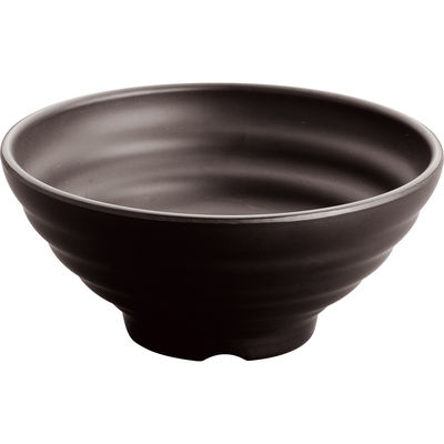 İyi bir fiyat. Toptan kırılmaz melamin yemek takımları seti Bulaşık makinesi Güvenli Çevre dostu siyah mat tabaklar ve kaseler çevrimiçi