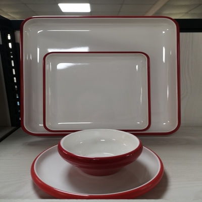 İyi bir fiyat. Restoran Dayanıklı Sığ Plastik Melamin Yemek Tabağı çevrimiçi